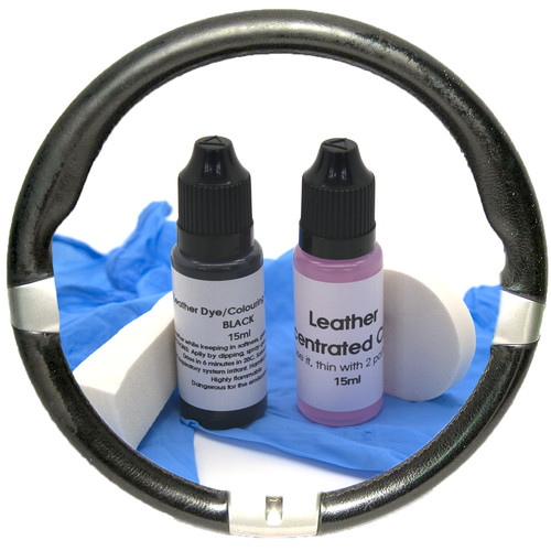 Kit riparazione pelle nera - , per