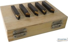 Set of 5 Indexable Lathe Tools