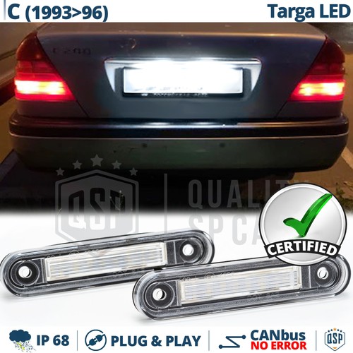 Luci targa led per mercedes - led,