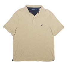 Polo NAUTICA uomo beige manica