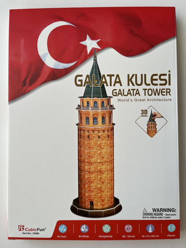 Puzzle galata tower - galata,