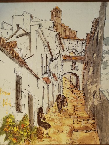 Huile sur toile signée
