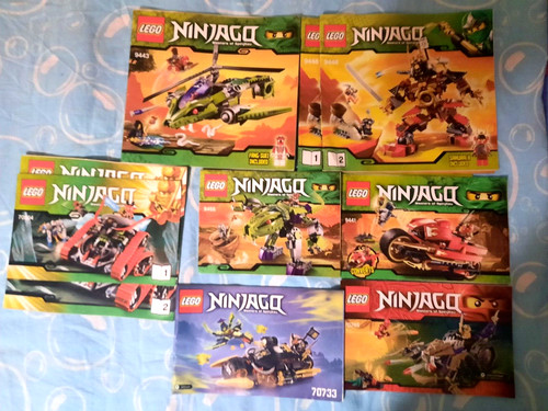 Manuali lego ninjago - manuali,