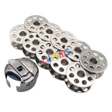 'M' Bobbin Case #18045&Bobbins #18034 per Consew 206RB 225,226,226R SINGER 111W