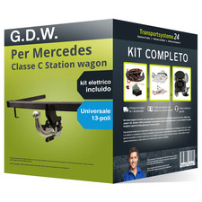 Pacco Gancio traino estr. per