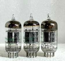 3 tubi 5814A ECC8002s = ECC82 12AU7 GE