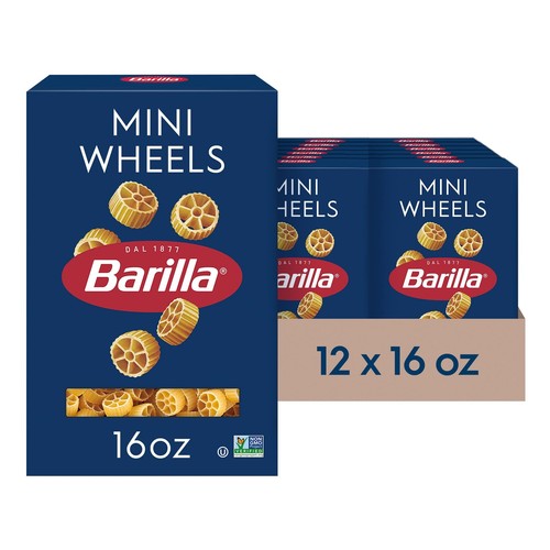 Mini wheels pasta oz - wheels, 16