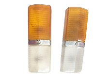 FANALI FIAT 125 SPECIAL 125 BERLINA COPPIA FRECCE ANTERIORI LEART ARANCIO ITALY