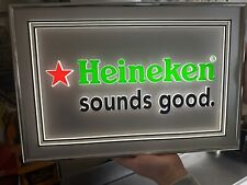 Birra Heineken Insegna Da Bar Luminosa