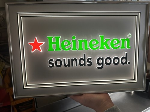 Birra heineken insegna bar - birra, da