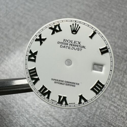 Rolex datejust white roman - rolex,
