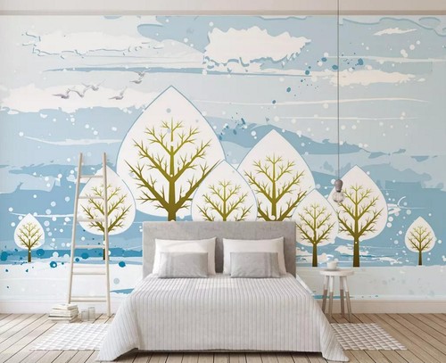 Pittura albero r27413 - 3d,