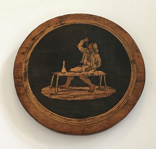 Antico piccolo disco/contatore