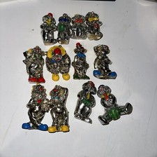 Pagliaccio Clown 12pz Argentato 925, Bomboniera Made In Italy