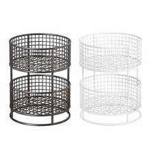 Cestino metallico portaoggetti - cestino,