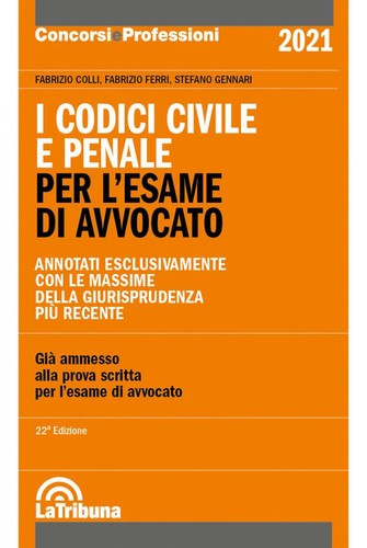 Codici civile penale per - e, penale.