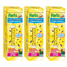 Flortis strisce 3 torri acchiappa mosche insetti volanti moscerini tafani tarme