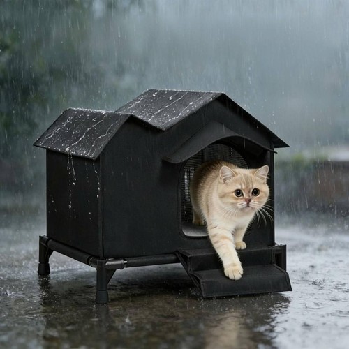 Cuccia gatto rialzata - cuccia,