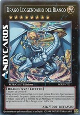 DRAGO LEGGENDARIO DEL BIANCO • Segreta-Prismatica • WSUP IT051 • 1Ed • Yugioh!