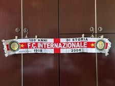 Sciarpa Inter Centenario 2008 Calcio,No Maglia Shirt