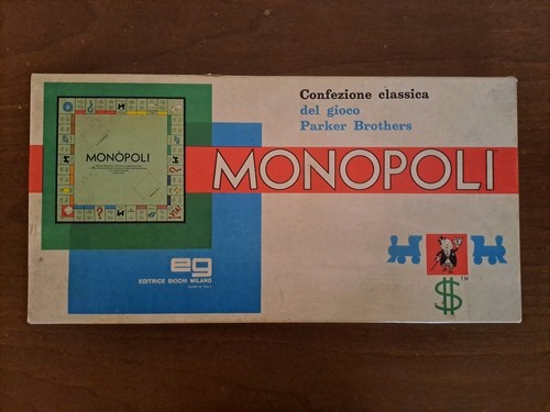 Monopoli raro gioco scatola - monopoli,