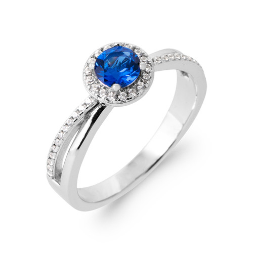 Anello pietra blu - pietra,