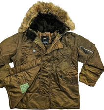 *CALDO PARKA MILITARE uomo