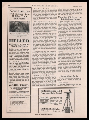 1927 geier bluhm inc - 1927, &