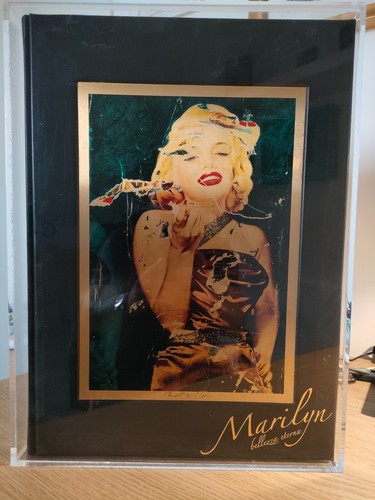Mimmo rotella marilyn - rotella, ,