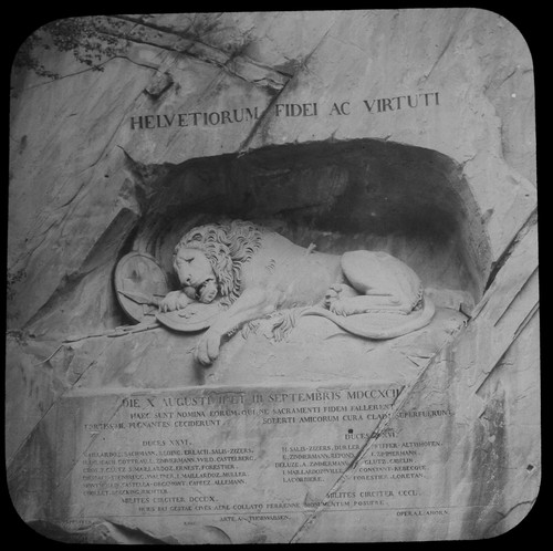 The lion lucerne - the, of