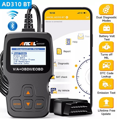 Ancel ad310 bluetooth obd2 - ancel,