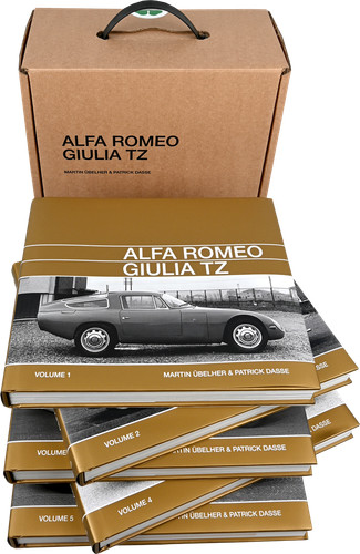 Alfa romeo giulia - tz, box-set