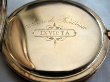 Uomo Tasca Minuti Ripetizione Oro -14K INVICTA Ancre de Precision