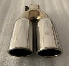 Terminale scarico doppio esterno D.75 mm x D.75mm  Magnaflow acciaio inox usato