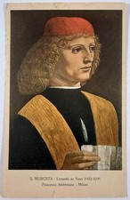 Vintage Italian Art Postcard