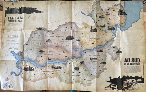 Mappa red dead - mappa,