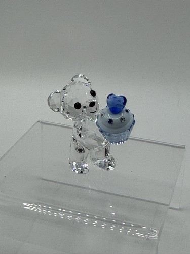 Swarovski kris bear - bear, blue