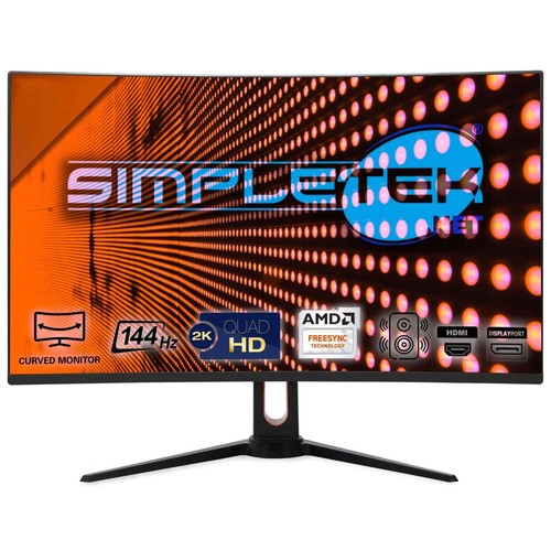Monitor curvo gaming 2k - monitor, 32"