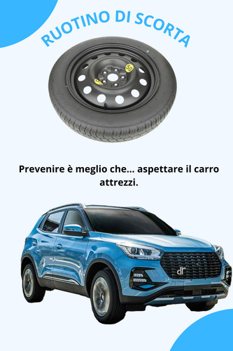 Ruotino scorta per dr5 - scorta, 17"