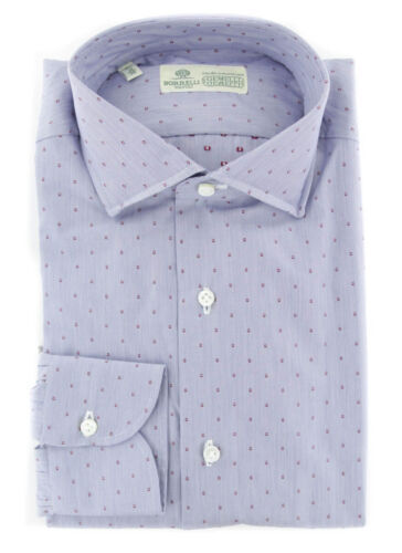 Camicia cotone blu foulard - camicia,