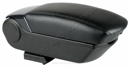 Bracciolo centrale carbon usb - carbon,