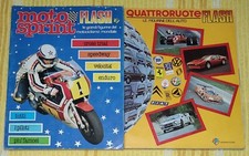 2 album Flash QUATTRORUOTE (48/288)/MOTO SPRINT (55/240 + cedola concorso) Lampo