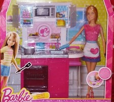 Bambola barbie deluxe - bambola, kitchen