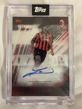 Scheda autografata Topps AC