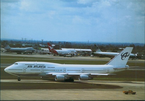 Cartolina f20 302 air atlanta - cartolina,