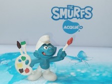 Puffi Puffo Pittore 20089  Artist Var. non Catalogata sollo scrita (Pejo Bully)f