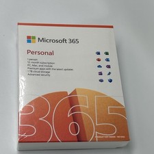 MICROSOFT M 365 PERSONAL 1 ANNO ORIGINALE - Confezione sigillata