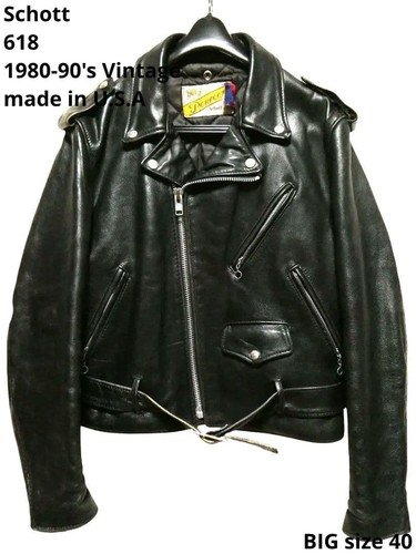 Schott 618 giacca doppio