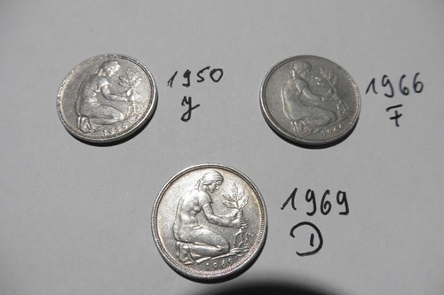 Pezzi monete pfennig - monete, 1950