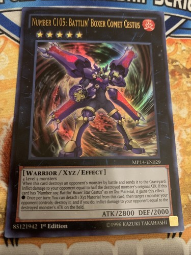 Yugioh numero c105 battlin - numero, battlin'